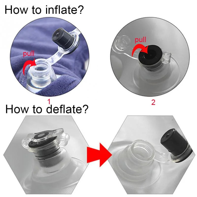 U-Shape Travel Pillow for Airplane and Car