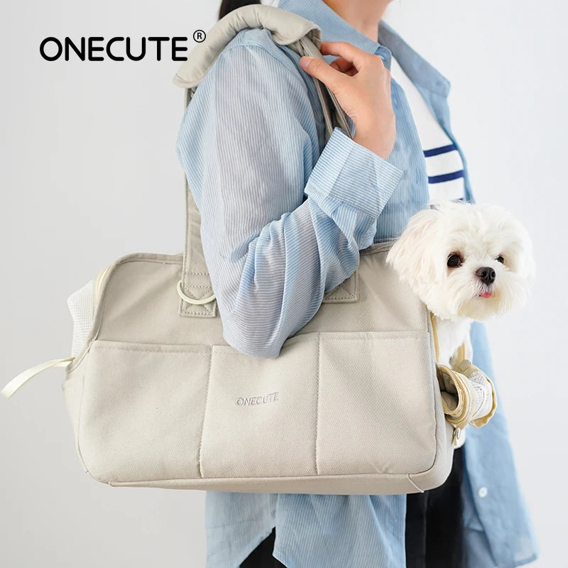 Puppy Portable Shoulder Handbag