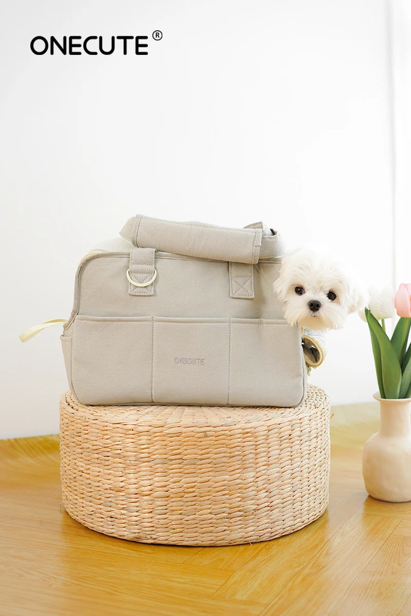 Puppy Portable Shoulder Handbag