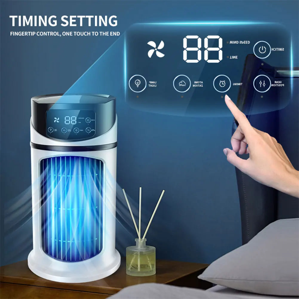 Cooling Desk Fan - Portable 6-Speed Cooler