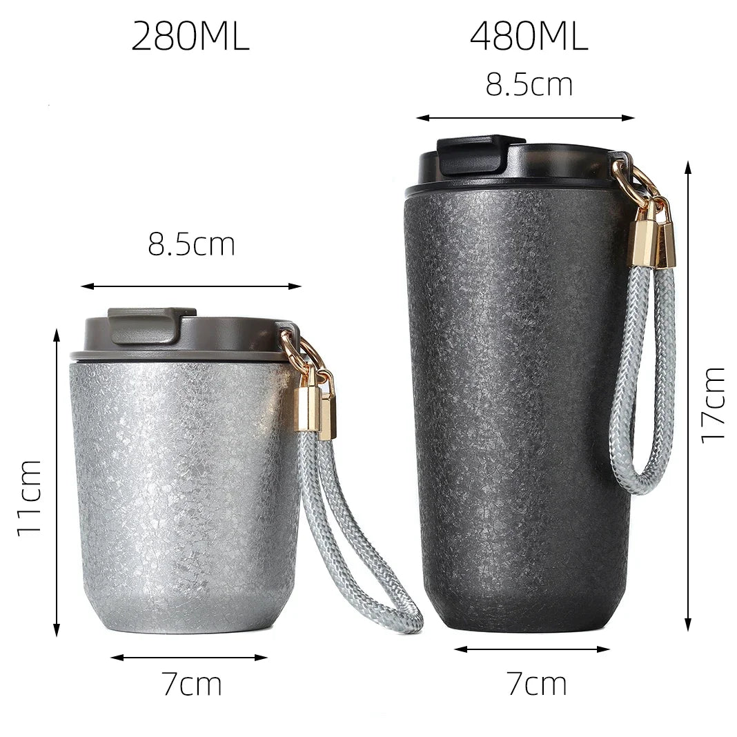 Titanium Coated Thermos Coffee Tea