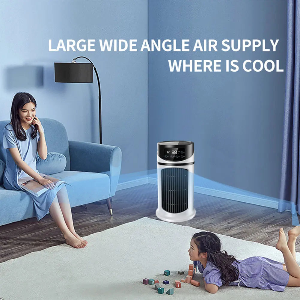 Cooling Desk Fan - Portable 6-Speed Cooler