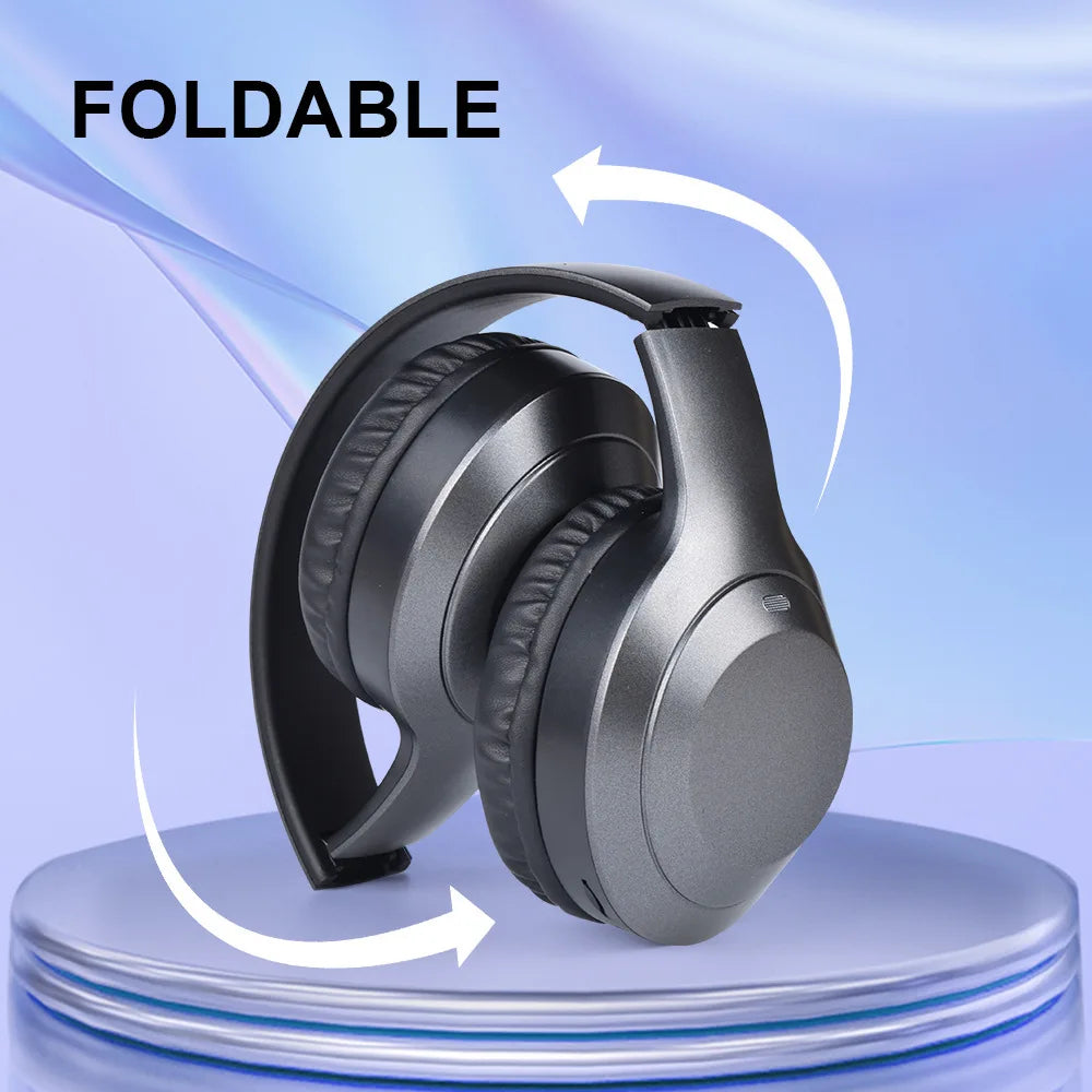Over Ear HIFI Stereo Headsets Wireless Bluetooth Headphones