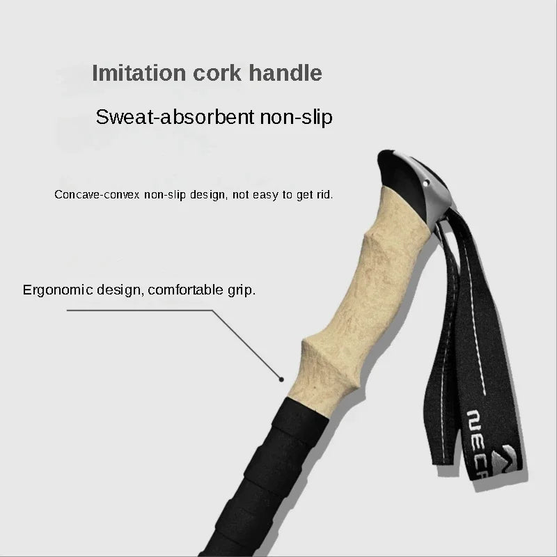 2PCS Trekking Poles Walking Sticks