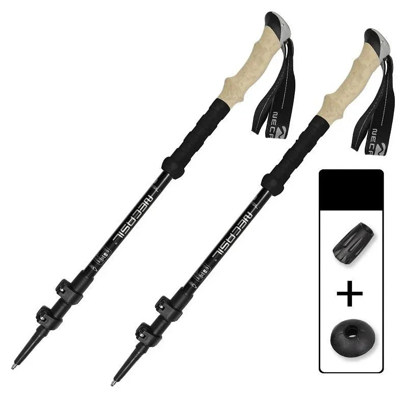 2PCS Trekking Poles Walking Sticks