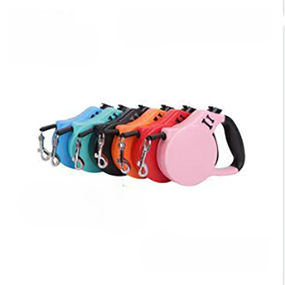 6Retractable Pet Dog Leash with Anti-slip Handle for Small to Medium Dogs, 3M Length 15KG Capacity, ABS+TPR Material,