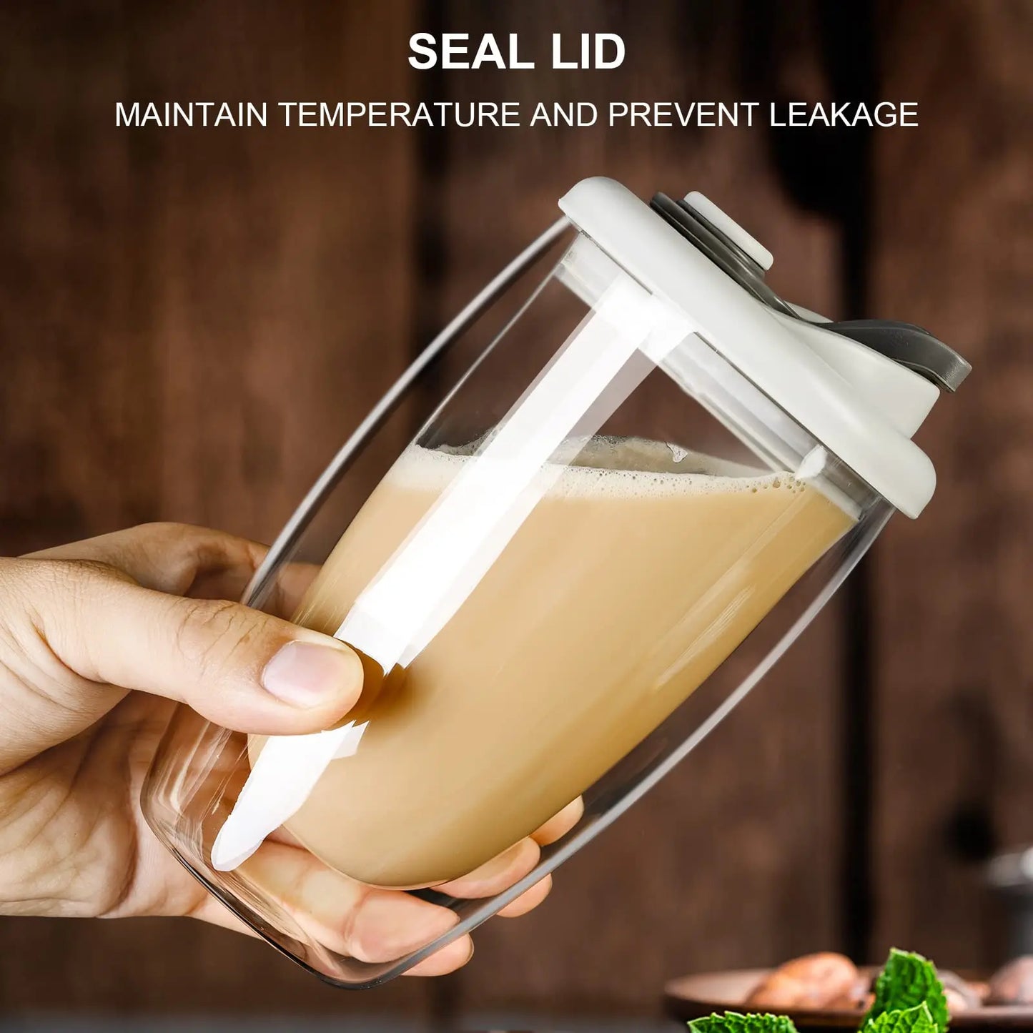 12/15OZ Double Wall BOROSILICATE Glass Coffee Mug
