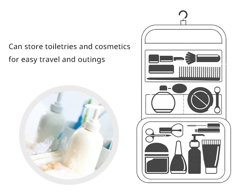 Portable Travel Toiletry Waterproof Bag
