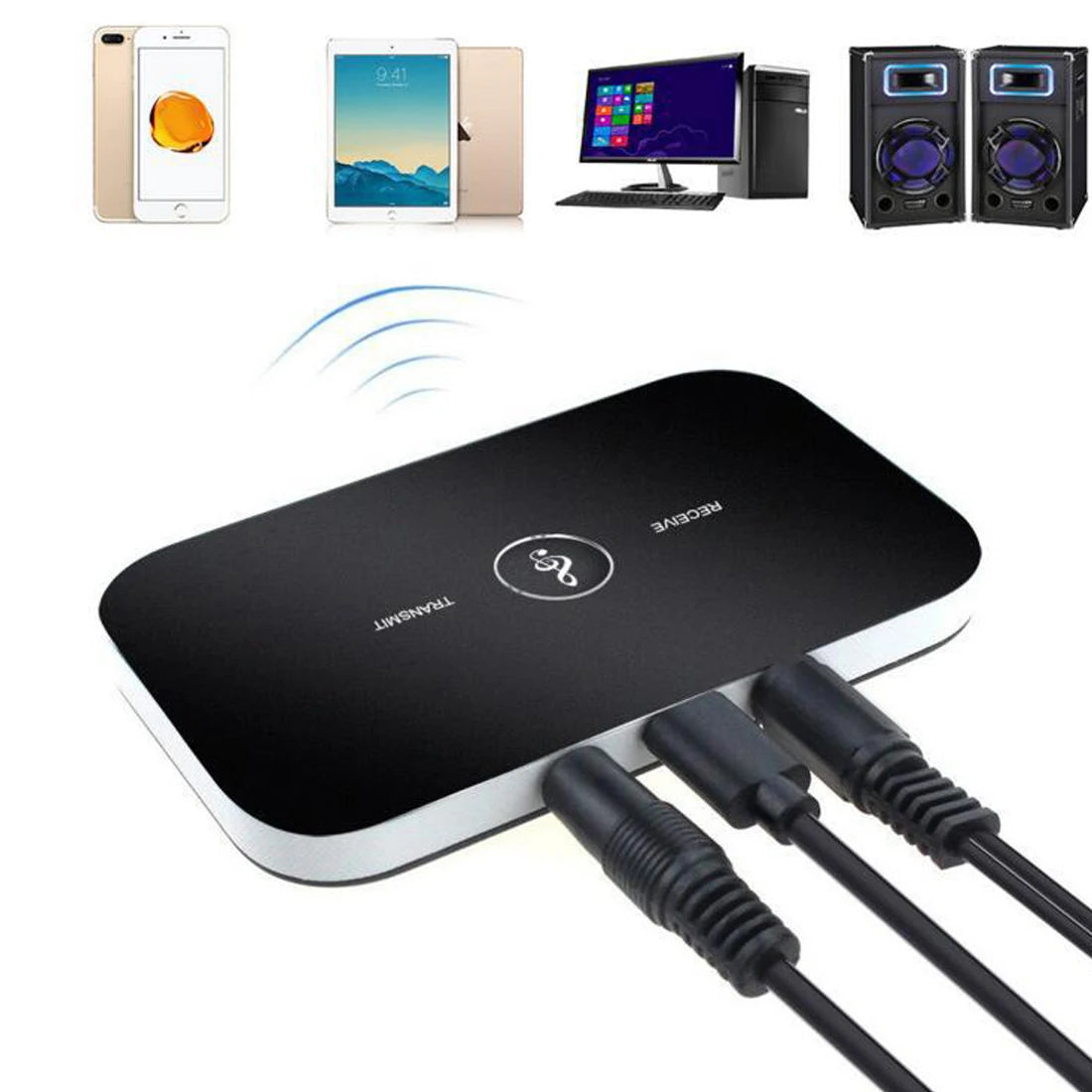 Audio Transmitter Receiver Stereo 3.5mm AUX