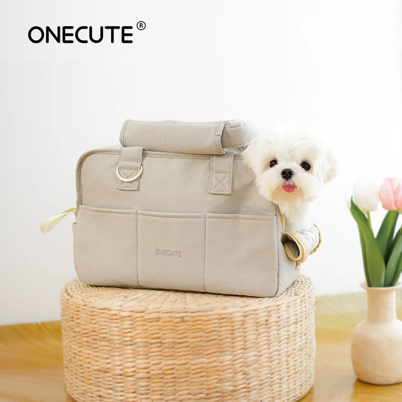 Puppy Portable Shoulder Handbag