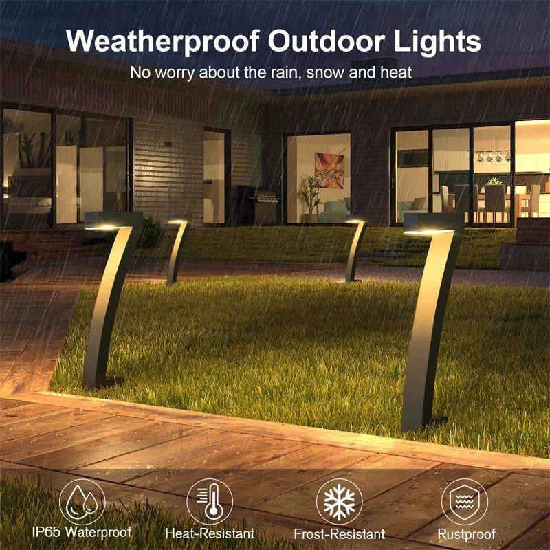 4/8 Pcs Solar LED Light Garden Lights