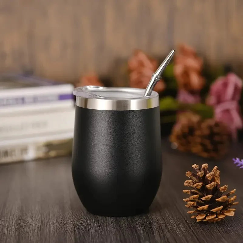 Yerba Mate Cup Set Stainless Steel