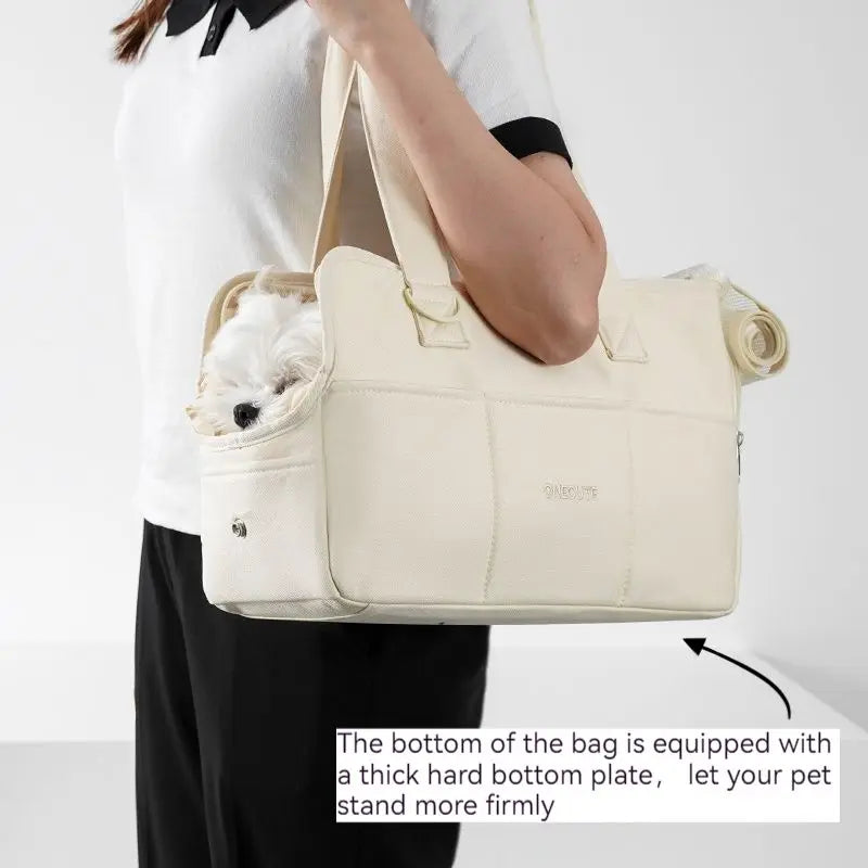 Puppy Portable Shoulder Handbag