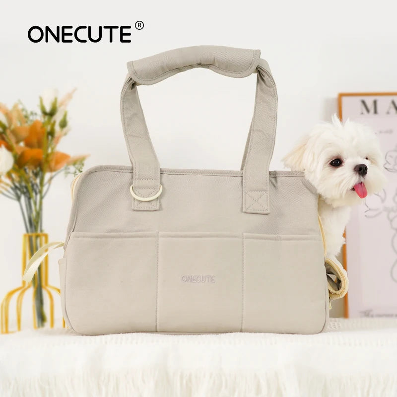 Puppy Portable Shoulder Handbag
