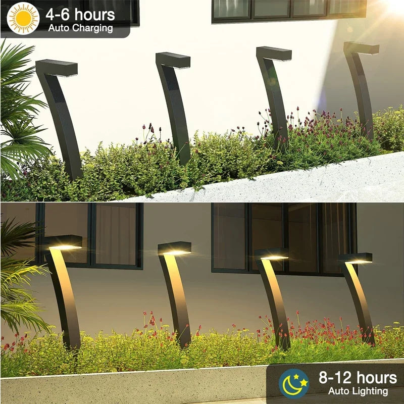 4/8 Pcs Solar LED Light Garden Lights