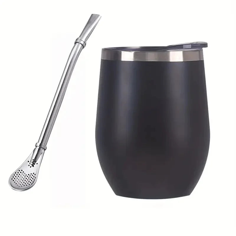 Yerba Mate Cup Set Stainless Steel