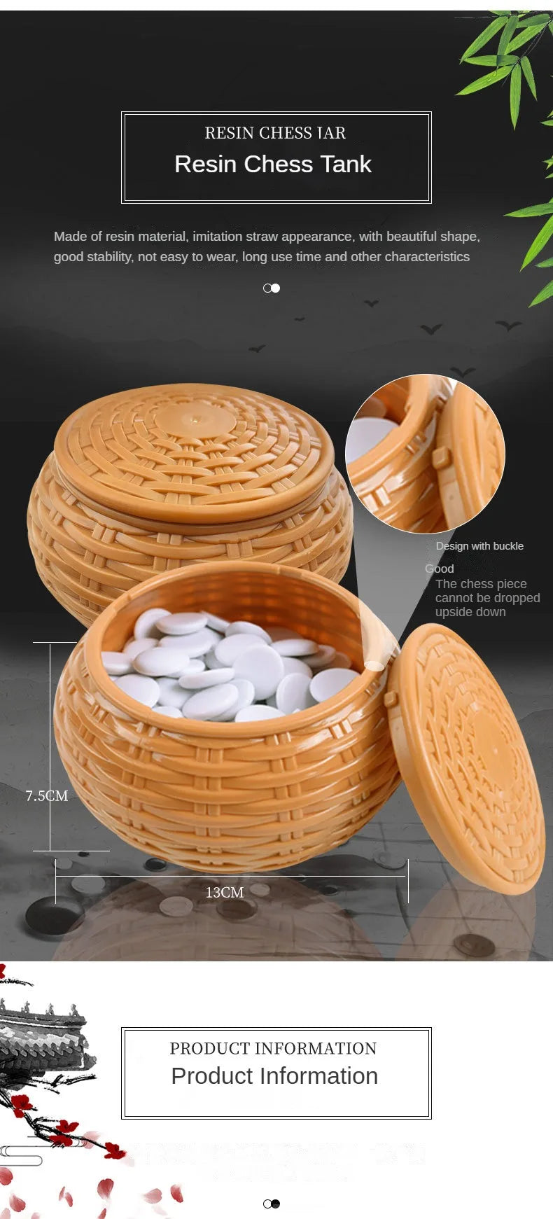 Portable Weiqi Go Game Foldable