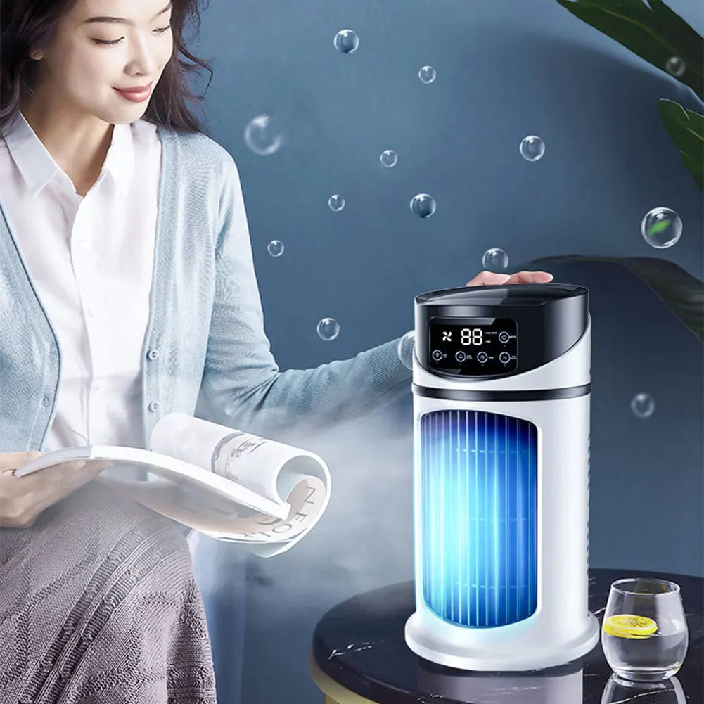 Cooling Desk Fan - Portable 6-Speed Cooler