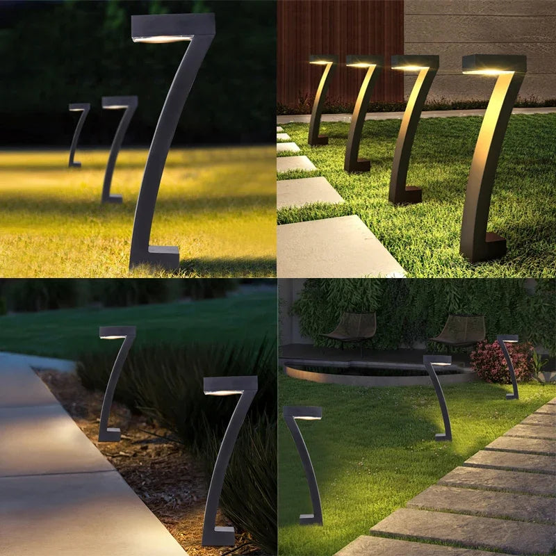4/8 Pcs Solar LED Light Garden Lights