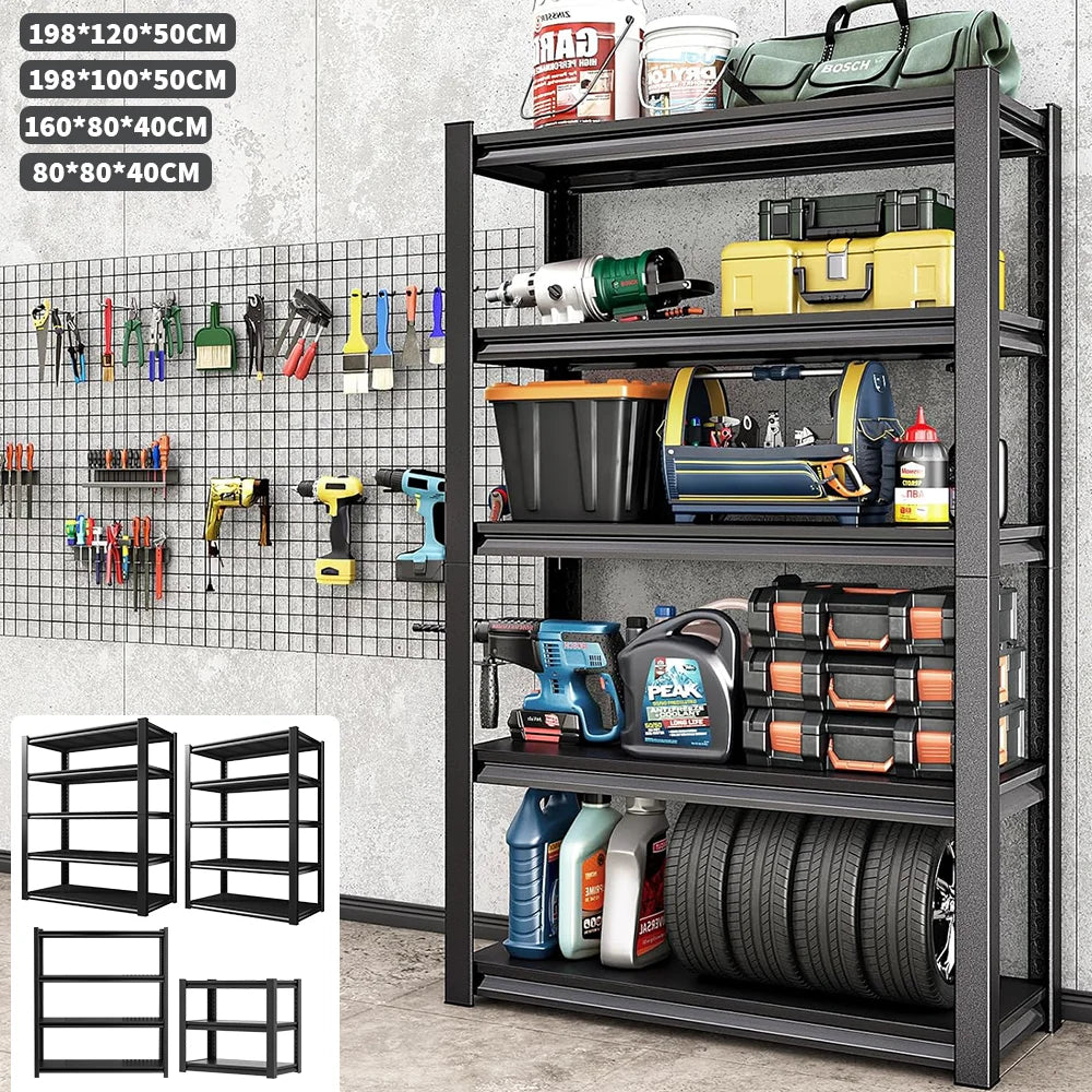 3/4 Tier storage rack Shelving Heavy Duty
