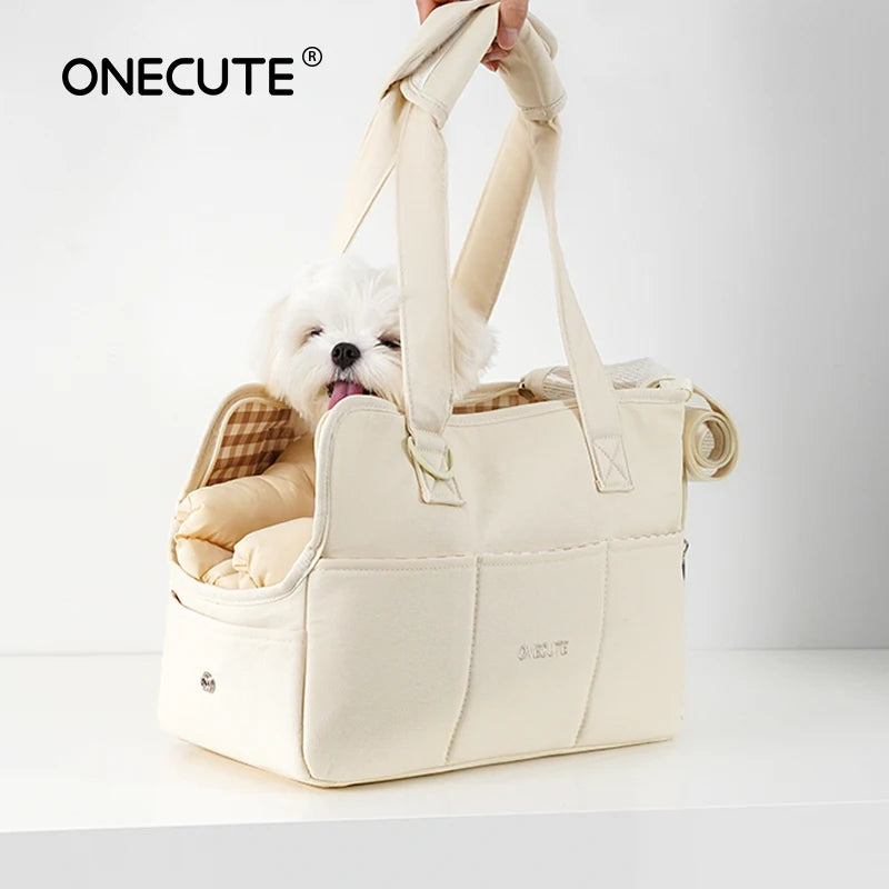 Puppy Portable Shoulder Handbag