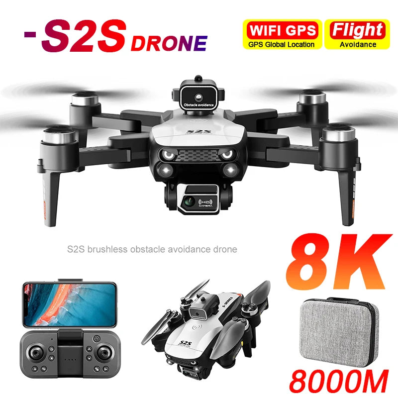 S2S Mini Drone 4k 8K HD Camera