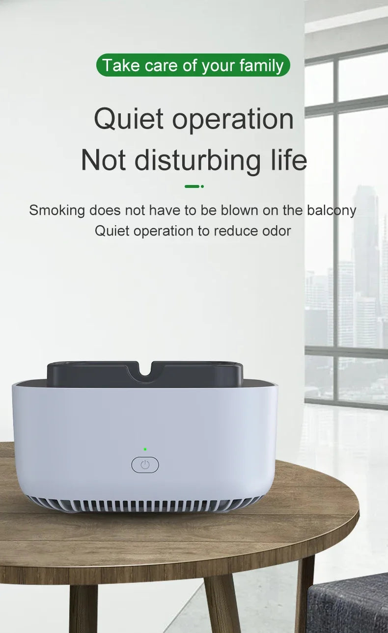 Smart Cigarette Ashtray Air Purifier