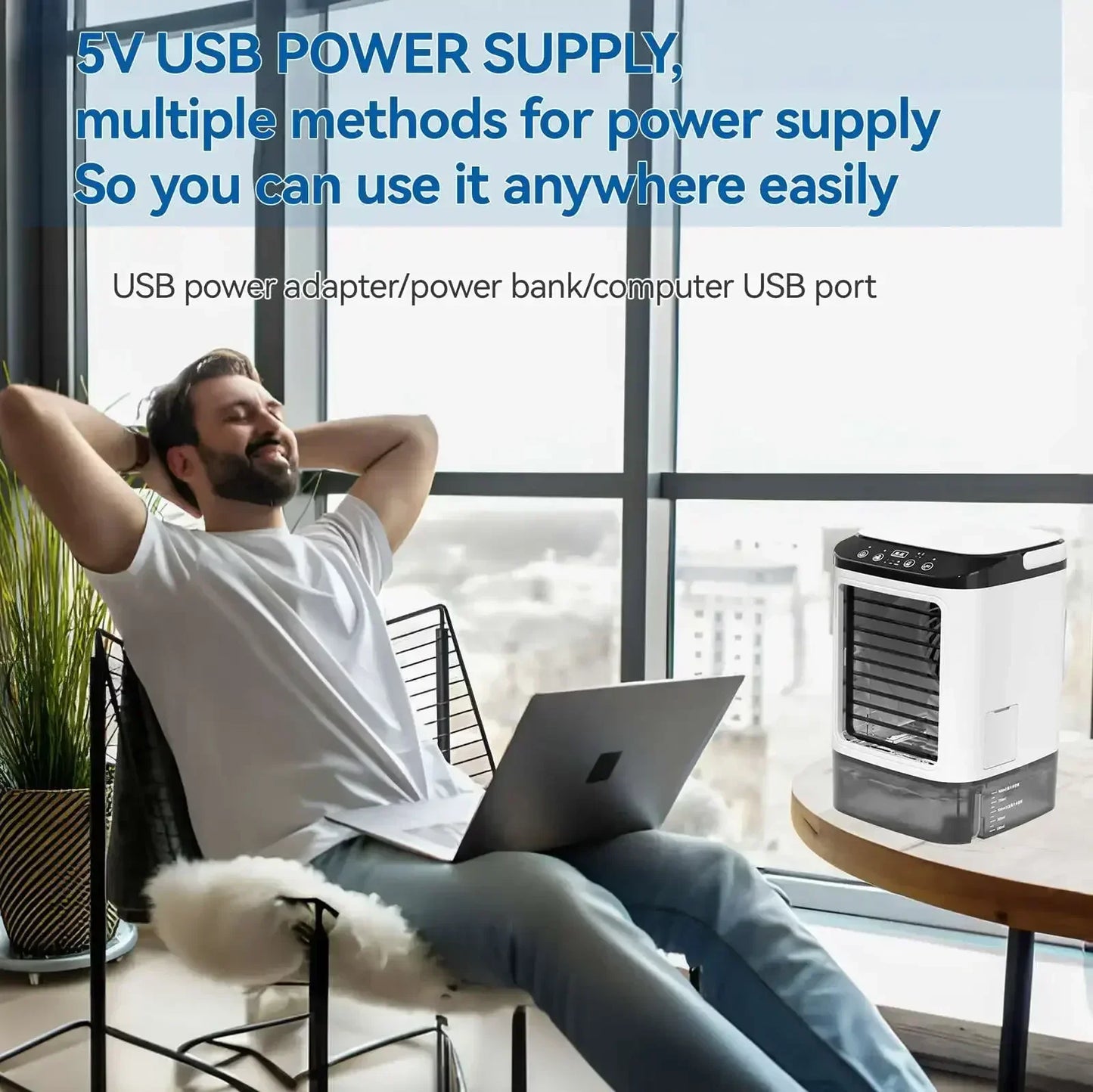 Portable air conditioner 3-speed