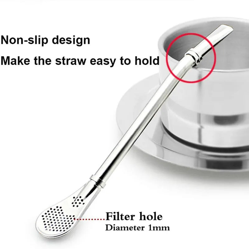 Yerba Mate Cup Set Stainless Steel