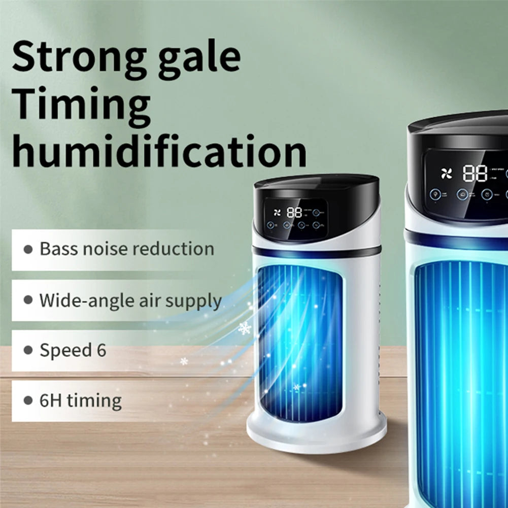 Cooling Desk Fan - Portable 6-Speed Cooler