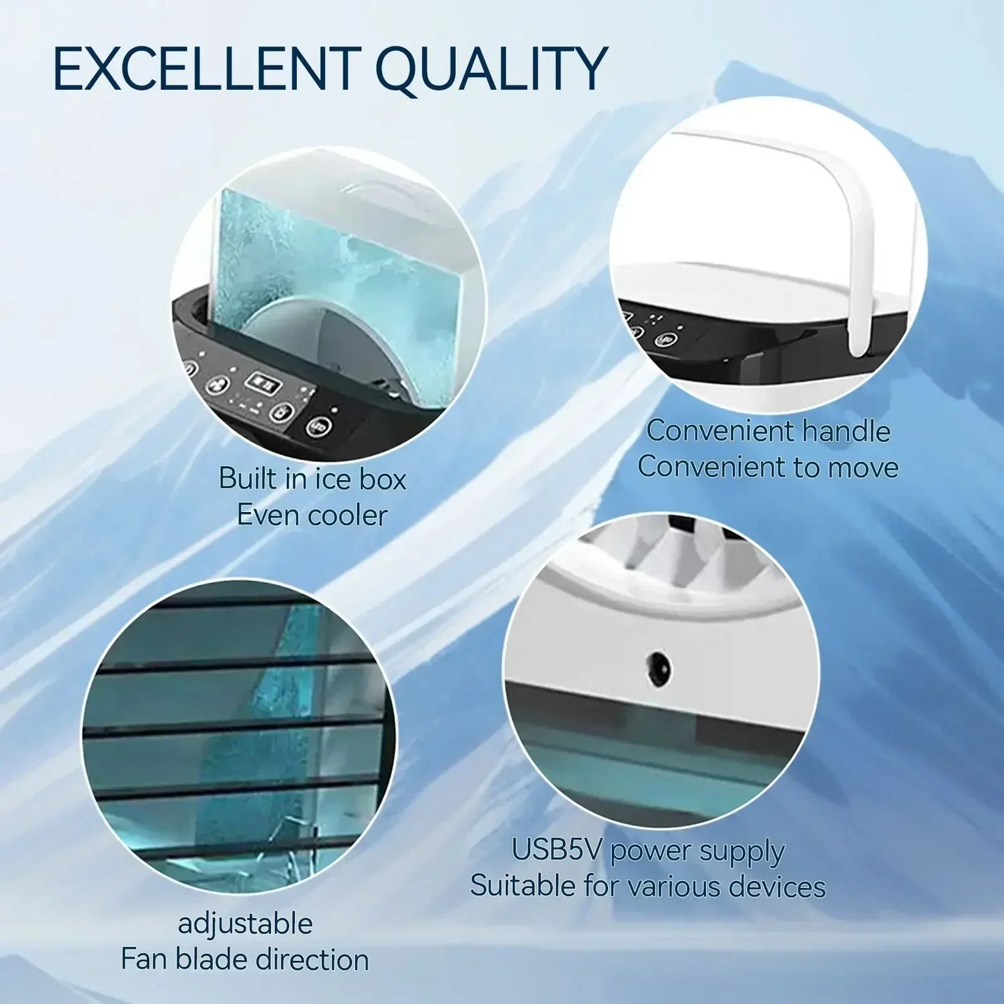 Portable air conditioner 3-speed