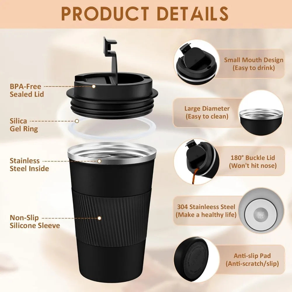 510ML Travel Mug Vacuum Insulated