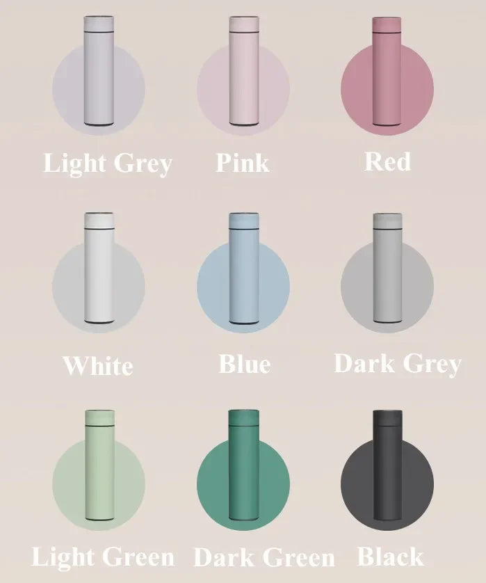 500ML Temperature Display Thermos Cup Stainless Steel