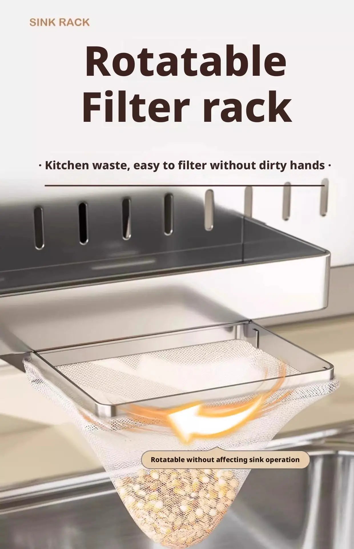 Adjustable Sink Drying Rack Over The Sink Dish Drying Holder