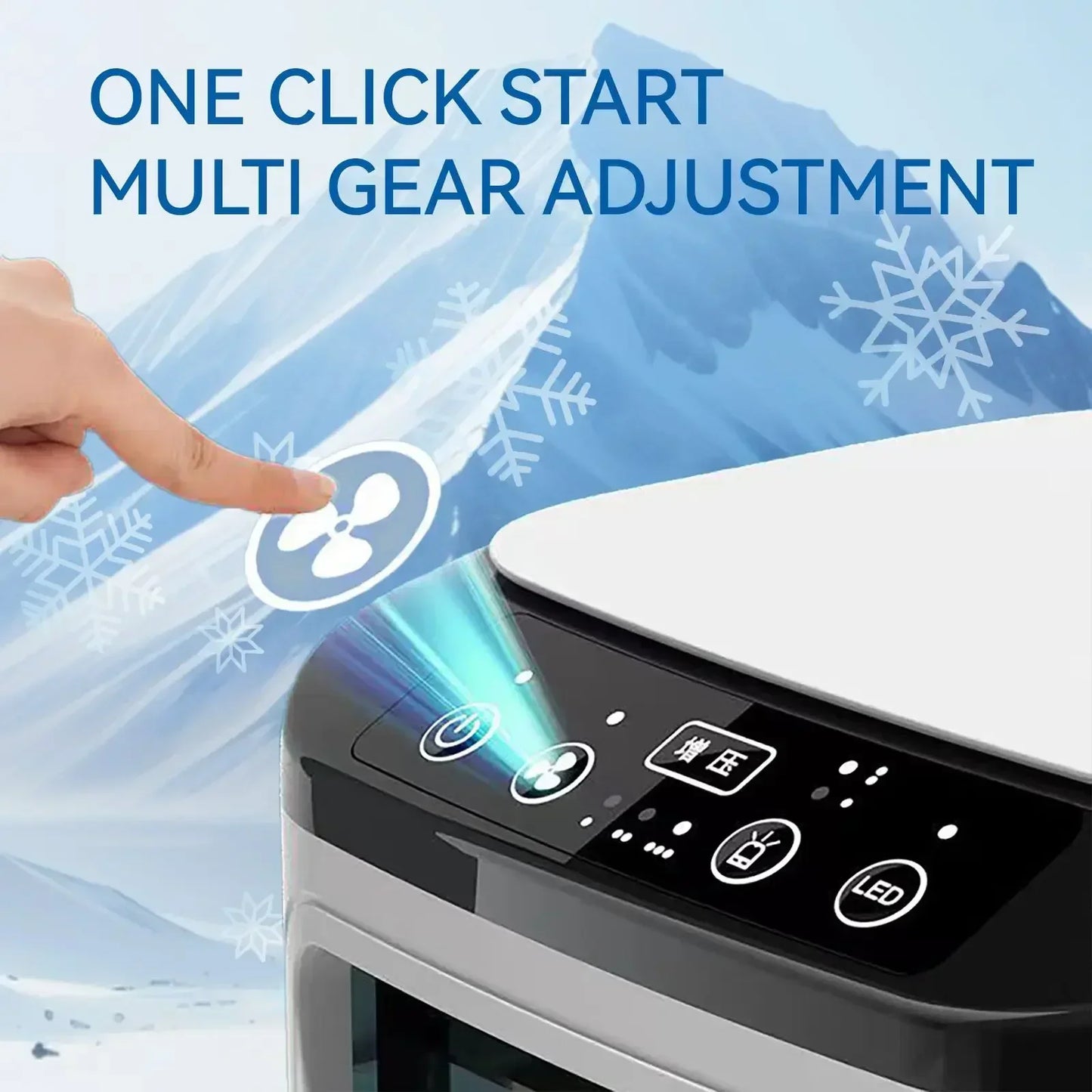 Portable air conditioner 3-speed