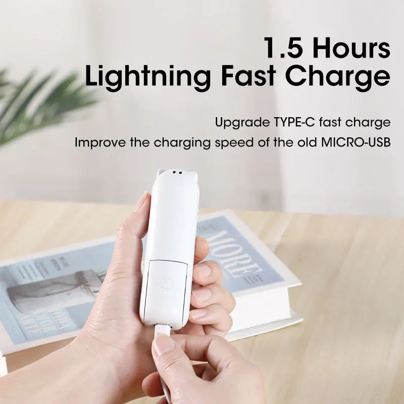 Mini Portable Fan USB Rechargeable Cooler Collapsible 2000mAh