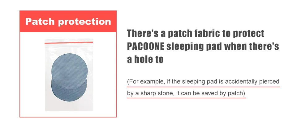 Outdoor Camping Inflatable Mattress Sleeping Pad With Pillows