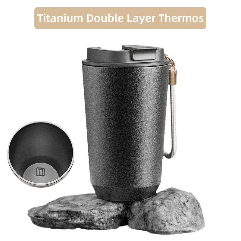 Titanium Coated Thermos Coffee Tea