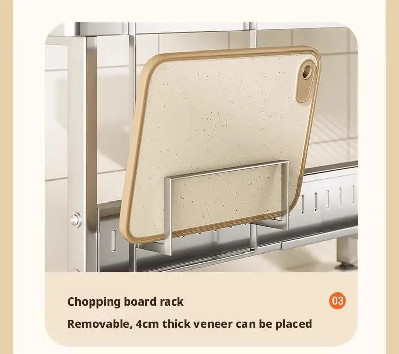 Adjustable Sink Drying Rack Over The Sink Dish Drying Holder