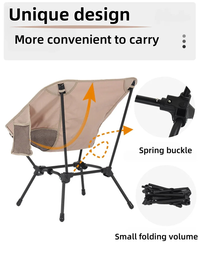 Beach Fishing Stool Portable Folding Camping Chair