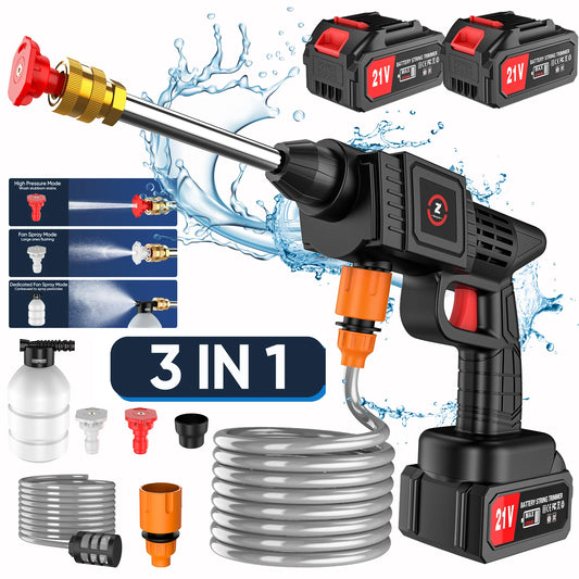 Cordless High Pressure Water Gun for Cleaning Car Wash Machine Garden Watering Water Gun Power Tool for Makita 18V Battery