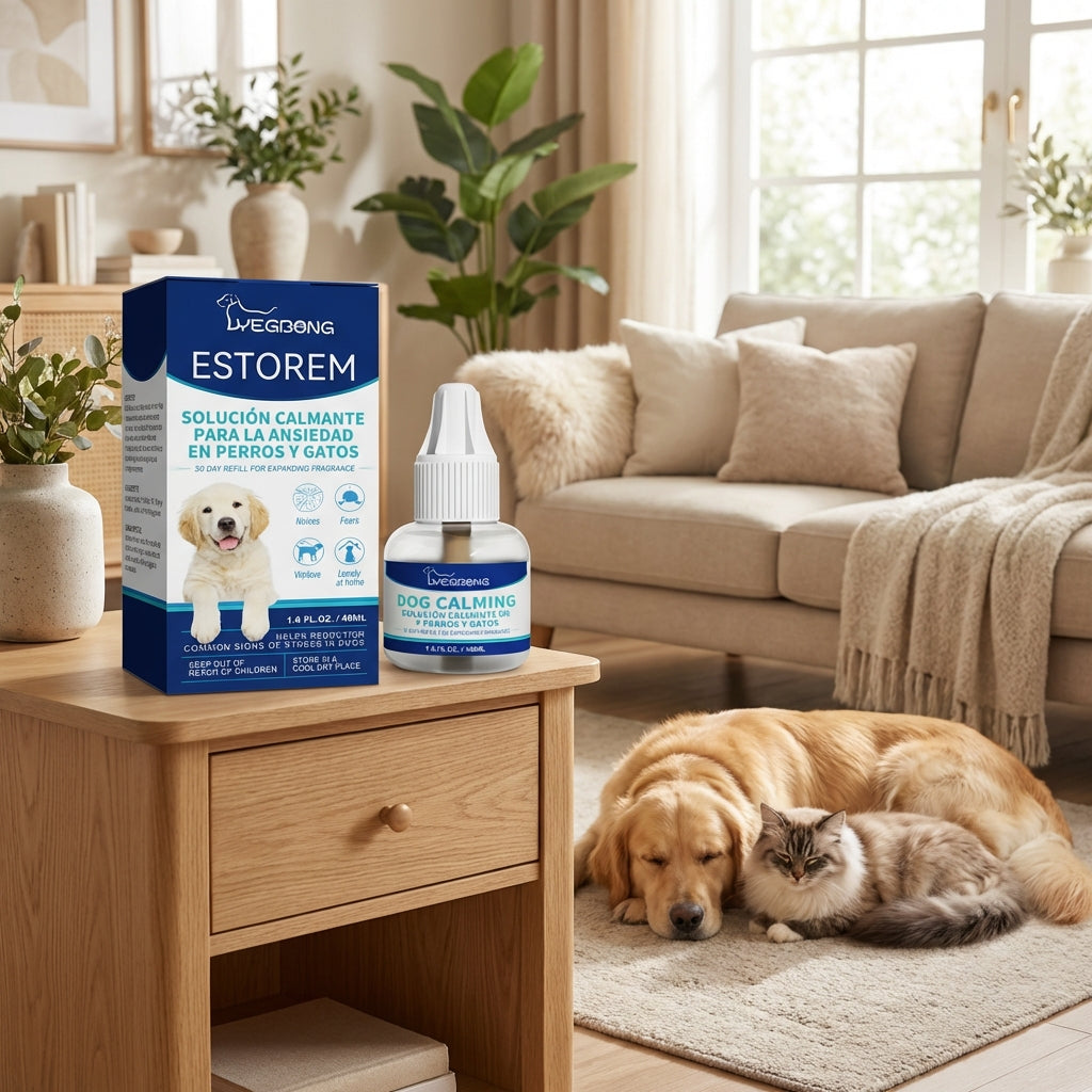 Solución Calmante para Ansiedad en Perros y Gatos