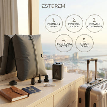 Mochila de Compresión al Vacío con Bomba