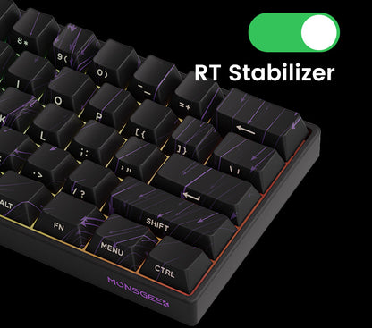 Mechanical Keyboard Magnetic Switch 0.01mm 8K ARGB HE/TMR