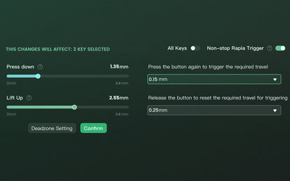 Mechanical Keyboard Magnetic Switch 0.01mm 8K ARGB HE/TMR