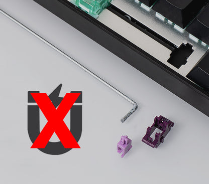 Mechanical Keyboard Magnetic Switch 0.01mm 8K ARGB HE/TMR