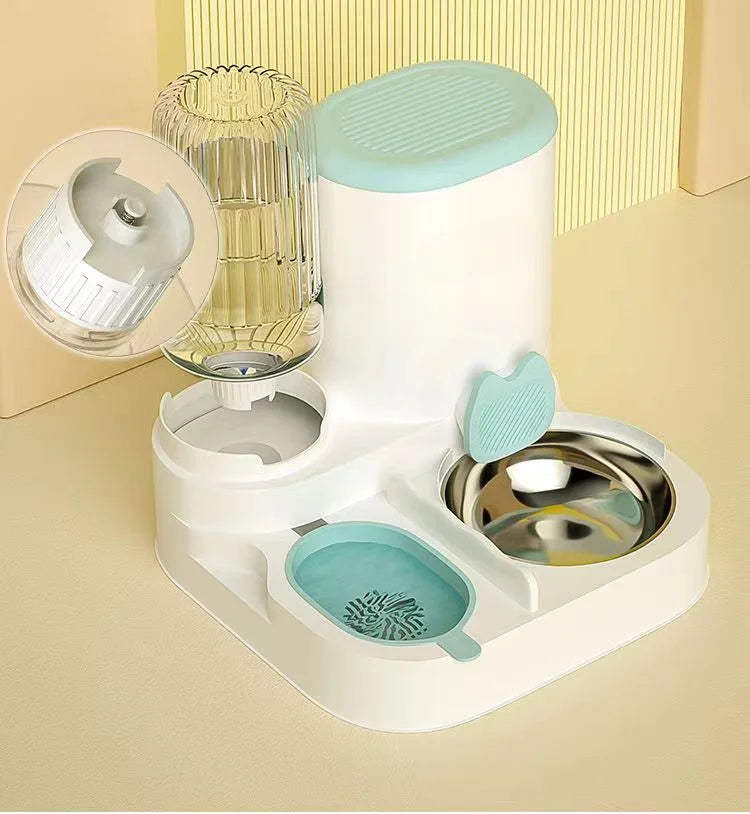 Cat bowl automatic feeder for cats, dogs, pets,