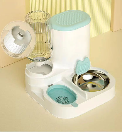 Cat bowl automatic feeder for cats, dogs, pets,