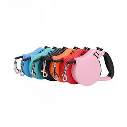 6Retractable Pet Dog Leash with Anti-slip Handle for Small to Medium Dogs, 3M Length 15KG Capacity, ABS+TPR Material,