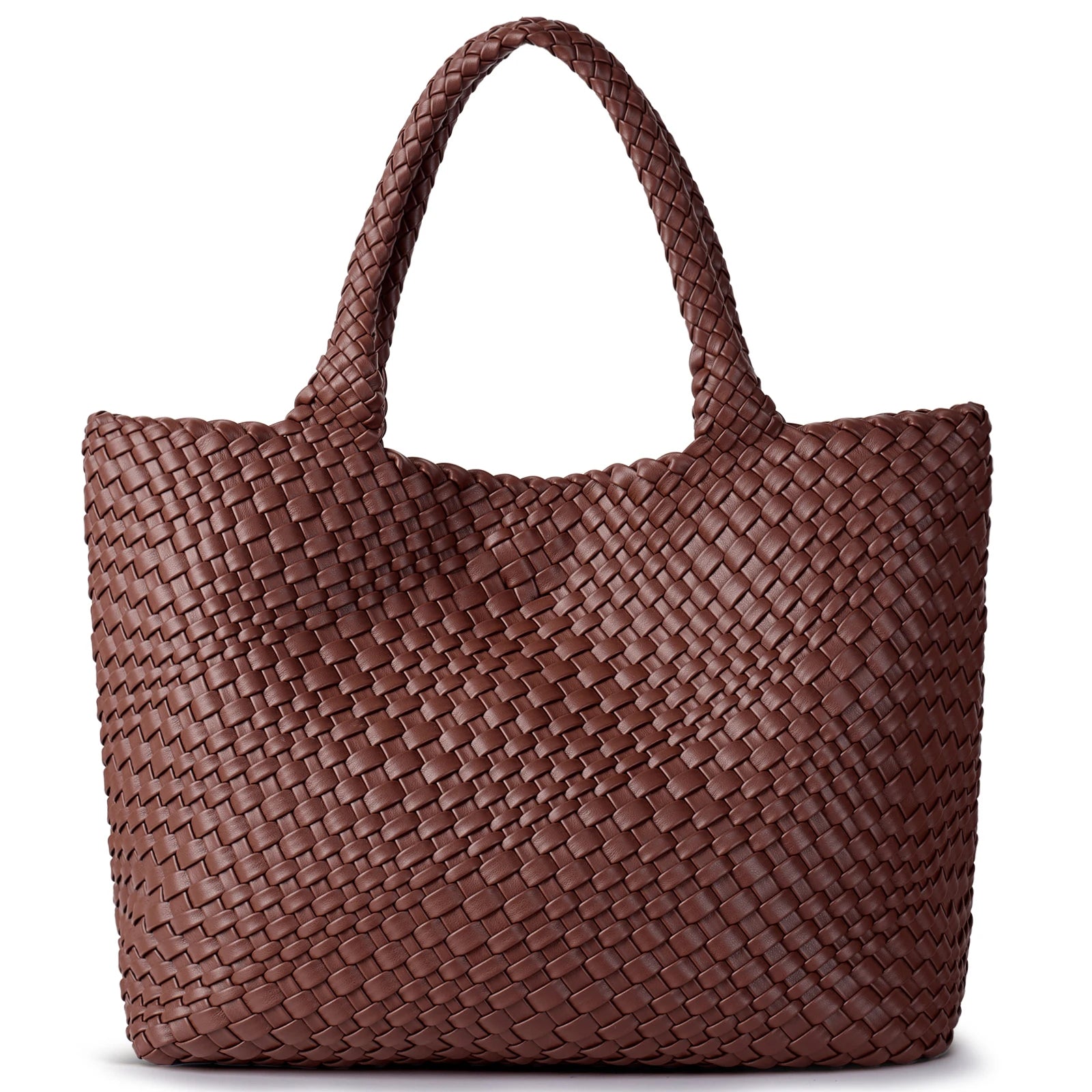 AVELIÉ – BOLSO TOTE DE CUERO VEGETAL TEJIDO